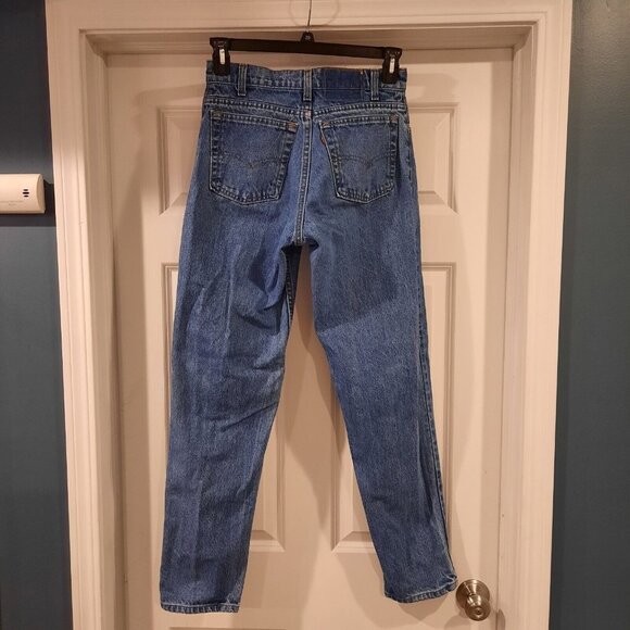 Vtg‎ Levis Jeans Mens 30x32 (Fits 28x32) 550 Relaxed Taper Made in USA 90s - Picture 1 of 14